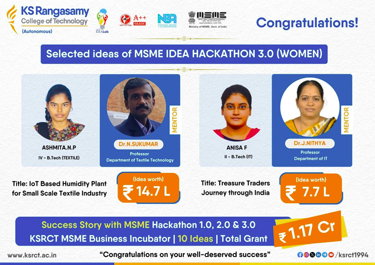 Idea Hackathon 3.0 (Women)