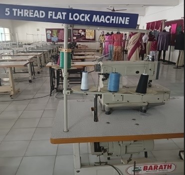 5 Thread Flat Lock Sewing